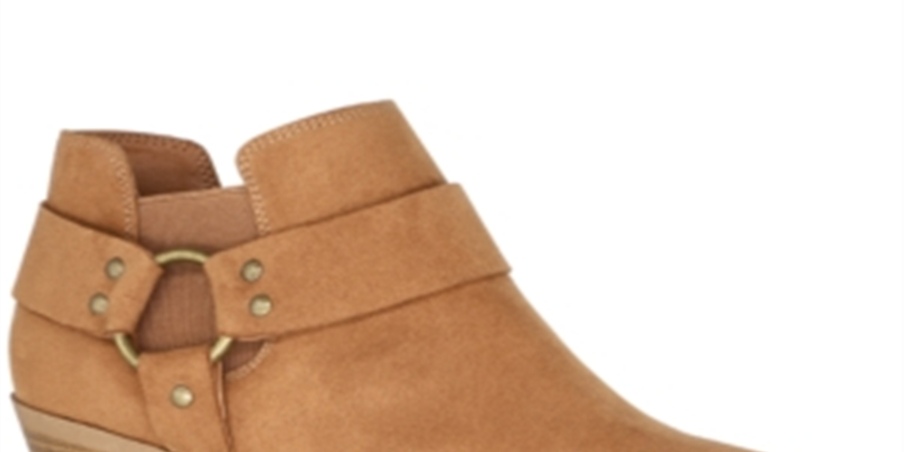 Botas femininas Winnde Harness Boots estilo &amp; Co., marrom, tamanho 6M