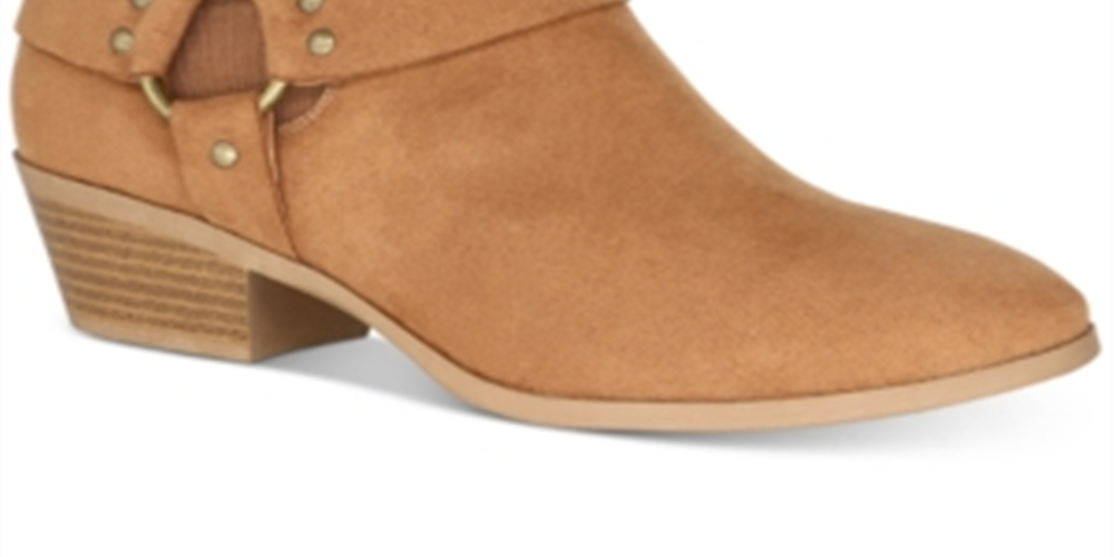 Botas femininas Winnde Harness Boots estilo &amp; Co., marrom, tamanho 6M