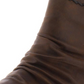 Botas femininas Baretraps Bethany com bico amendoado e tornozelo marrom, tamanho 6