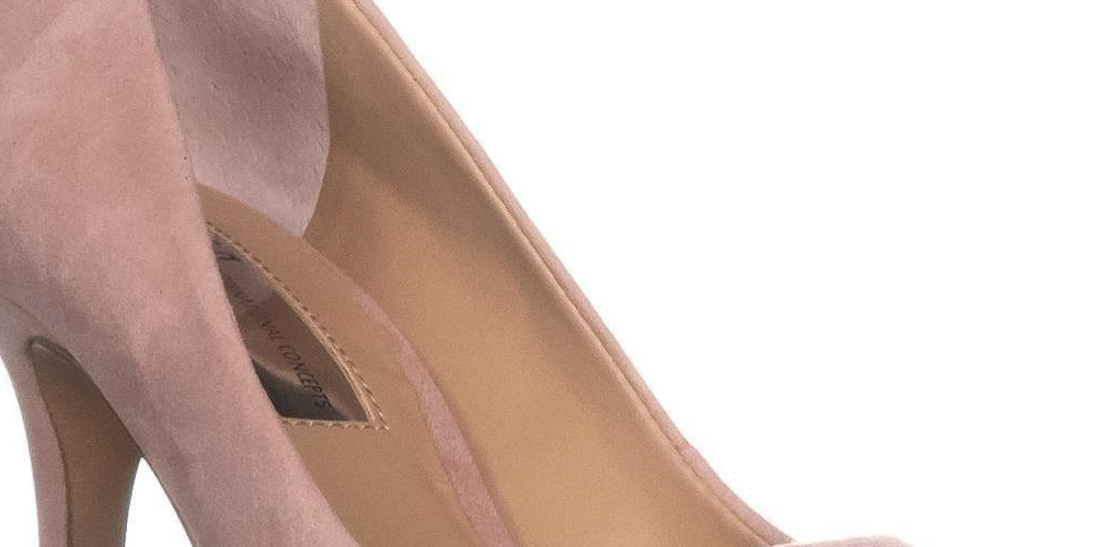 INC International Concepts Zitah Suede Feminino Bico Fino, Lava Vermelha, Tamanho 6