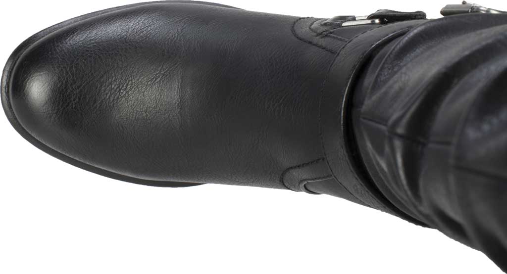 Botas de cano largo femininas White Mountain Shoes "LIONA" pretas, tamanho 6
