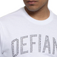 Camiseta masculina Sean John com estampa gráfica e detalhes, branca, tamanho 4XL