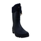 Botas de chuva femininas Charter Club Camylla de borracha com bico fechado e cano médio, tamanho 6M, azul