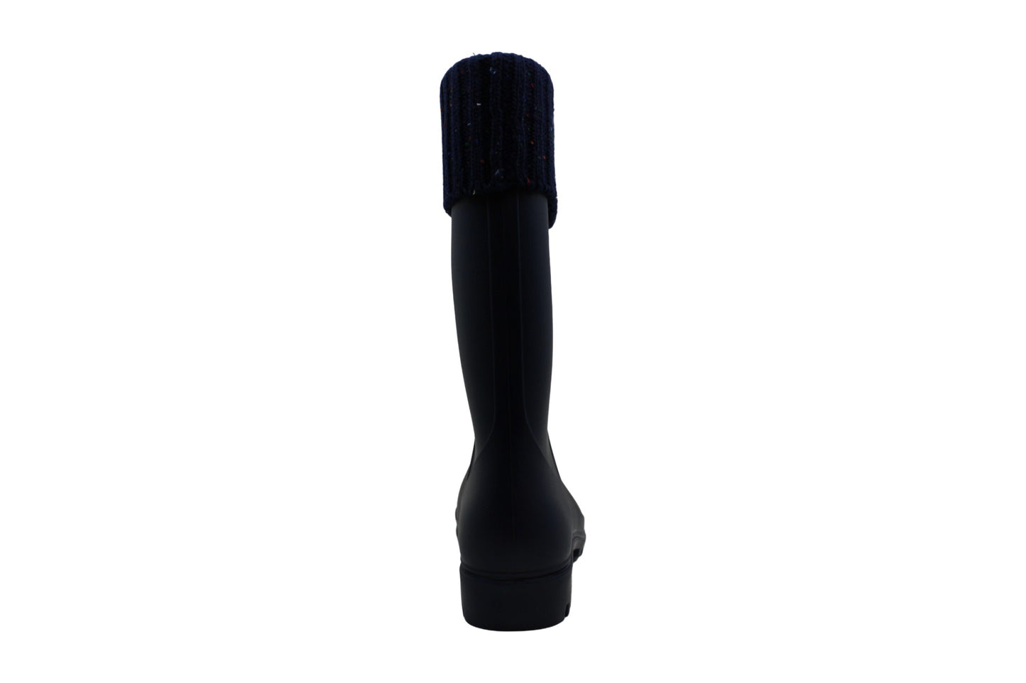 Botas de chuva femininas Charter Club Camylla de borracha com bico fechado e cano médio, tamanho 6M, azul