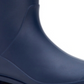 Botas de chuva femininas Charter Club Camylla de borracha com bico fechado e cano médio, tamanho 6M, azul