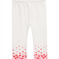 Leggings estampadas de coração para bebê First Impressions, tamanho 24 meses, branca