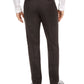 Ralph Lauren Masculino Ultraflex Windowpane Xadrez Clássico Ajuste Elástico Calça Separada Marrom Tamanho 34X32