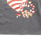 Camiseta infantil Epic Threads com estampa de coração de doce para meninas, tamanho cinza -6X
