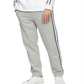 Calça de moletom Calvin Klein masculina com listras e logotipo cinza, tamanho 24