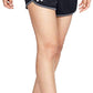 Calças curtas Under Armour Sport Tech Mesh para mulher, pretas, tamanho XS