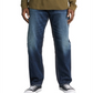 Calça jeans masculina Hunter Athletic Fit Tape da Silver Jeans Co., azul, tamanho 30X30