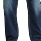 Calça jeans masculina Hunter Athletic Fit Tape da Silver Jeans Co., azul, tamanho 30X30
