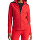 Jaqueta Ralph Lauren Feminina Color Block com Zíper, Vermelha, Tamanho Médio