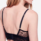 Sutiã íntimo Evelina feminino Free People preto tamanho grande