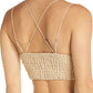 Sutiã Madonna feminino Free People marrom tamanho grande