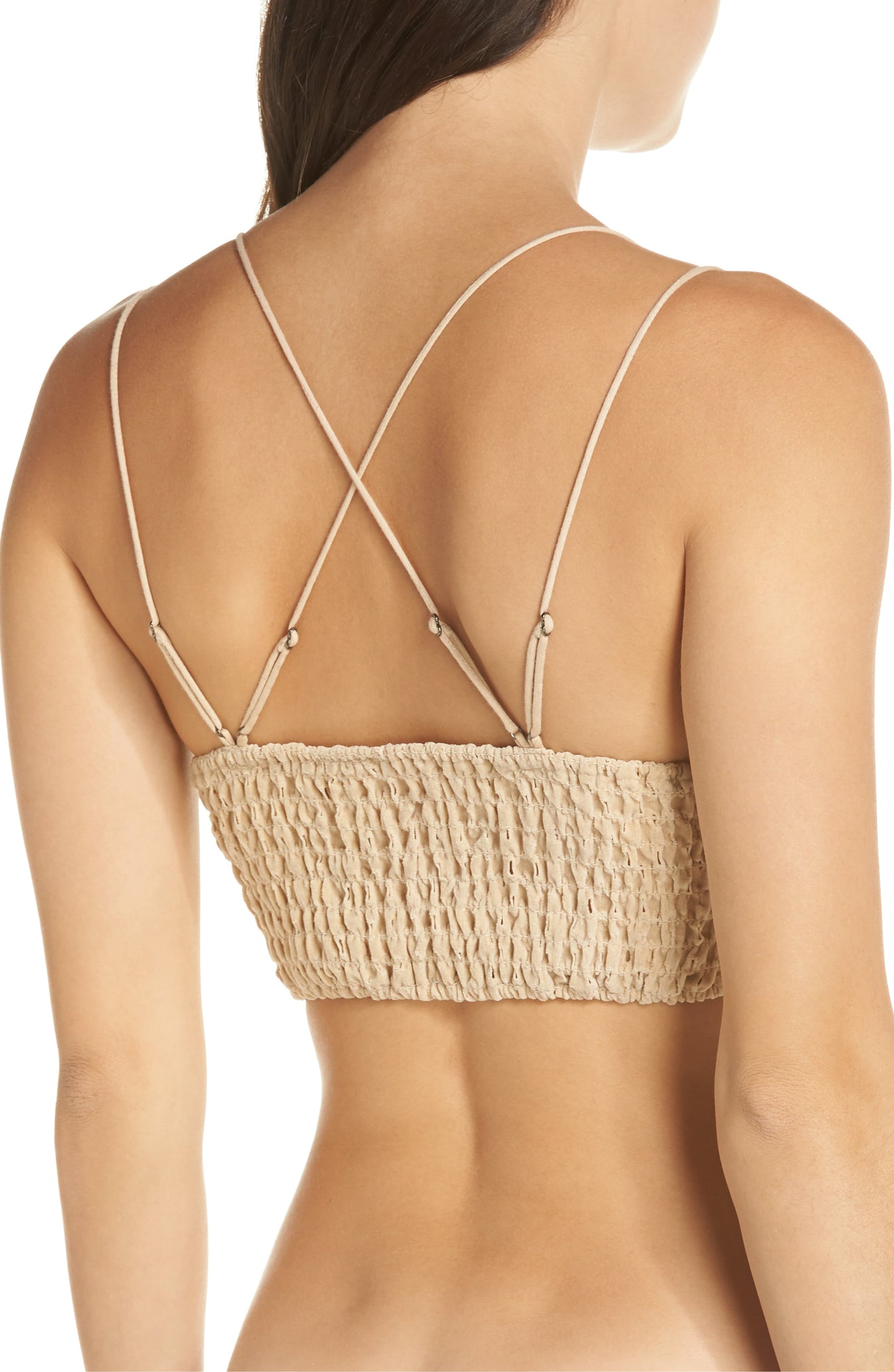 Sutiã Madonna feminino Free People marrom tamanho grande