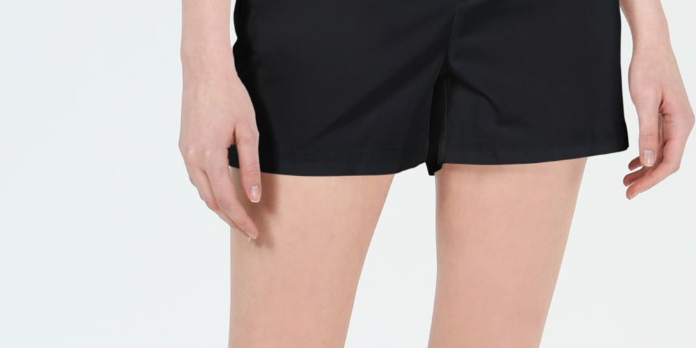 Shorts skinny feminino Maison Jules, preto, tamanho 10