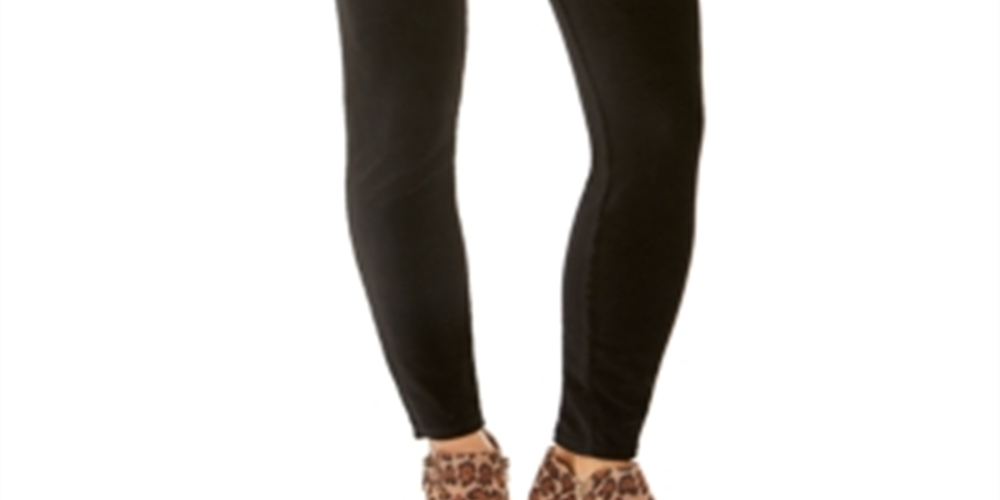 Calça skinny de veludo cotelê feminina Style &amp; Co, preta, tamanho X-S