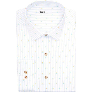 Bar III Men's Slim Fit Button Front Dress Shirt Black One Size
