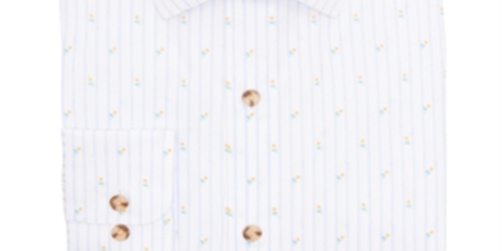 Camisa social masculina Bar III Slim Fit com botões frontais, preta, tamanho único