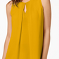 Top Feminino Bar III Keyhole Amarelo Tamanho Médio
