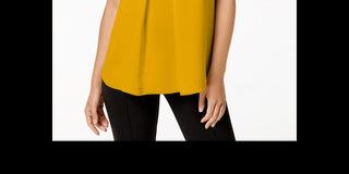 Top Feminino Bar III Keyhole Amarelo Tamanho Médio