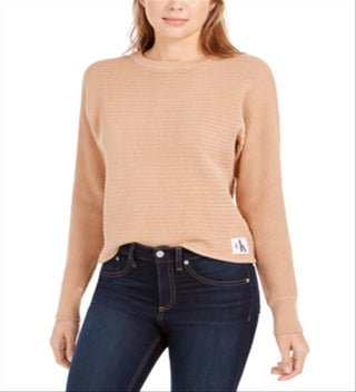 Suéter Calvin Klein Feminino de Algodão Marrom Tamanho XS