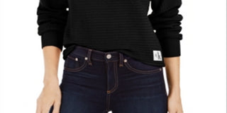 Suéter Calvin Klein Feminino de Algodão Preto Tamanho X-G