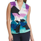 Top DKNY Feminino com Decote em V e Nó Torcido, Preto, Tamanho X-G