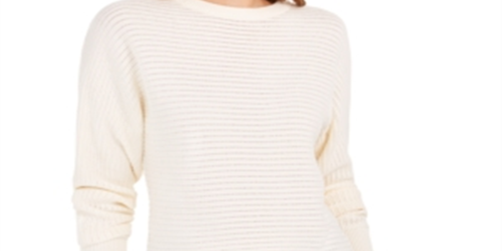 Suéter Calvin Klein Feminino de Algodão Branco Tamanho P