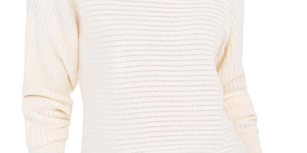 Suéter Calvin Klein Feminino de Algodão - Branco Tamanho -G