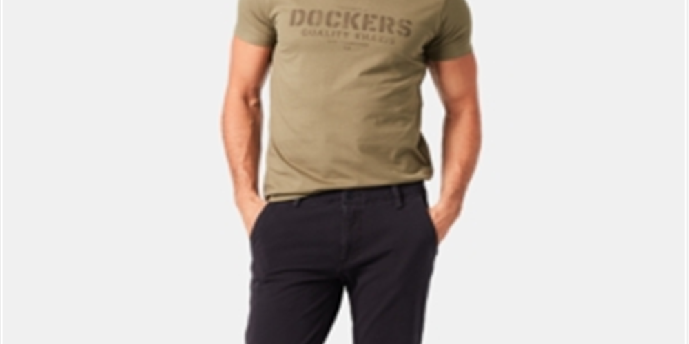 Calça Dockers Downtime Masculina Skinny Fit Azul - Tamanho 32X32