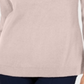 Karen Scott Suéter feminino com decote em V rosa tamanho 2XL