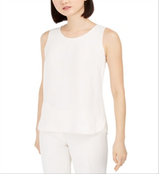 Anne Klein Top Feminino Branco Tamanho X-G