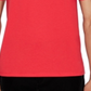 Camiseta masculina AX Armani Exchange com logotipo em relevo, vermelha, tamanho GG