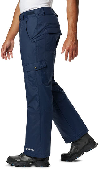 Calça Columbia Snow Gun Masculina Azul Tamanho X-G