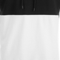 Ideologia Moletom com capuz masculino com blocos de cores Terry Pullover azul tamanho grande
