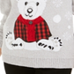 Karen Scott Suéter Fair Isle Bear Feminino Cinza Tamanho Pequeno G