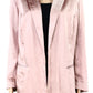 Blazer feminino plus size aberto frontal INC International Concepts rosa tamanho 3X