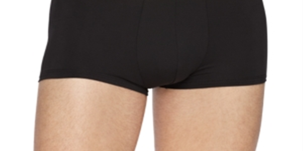 Calvin Klein Calção de Banho Masculino Neon Cintura Baixa Preto Tamanho -G