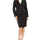 Le Suit Terno Feminino Saia Preto Tamanho 6 P