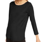 Blusa Eileen Fisher Feminina Preta Tamanho P