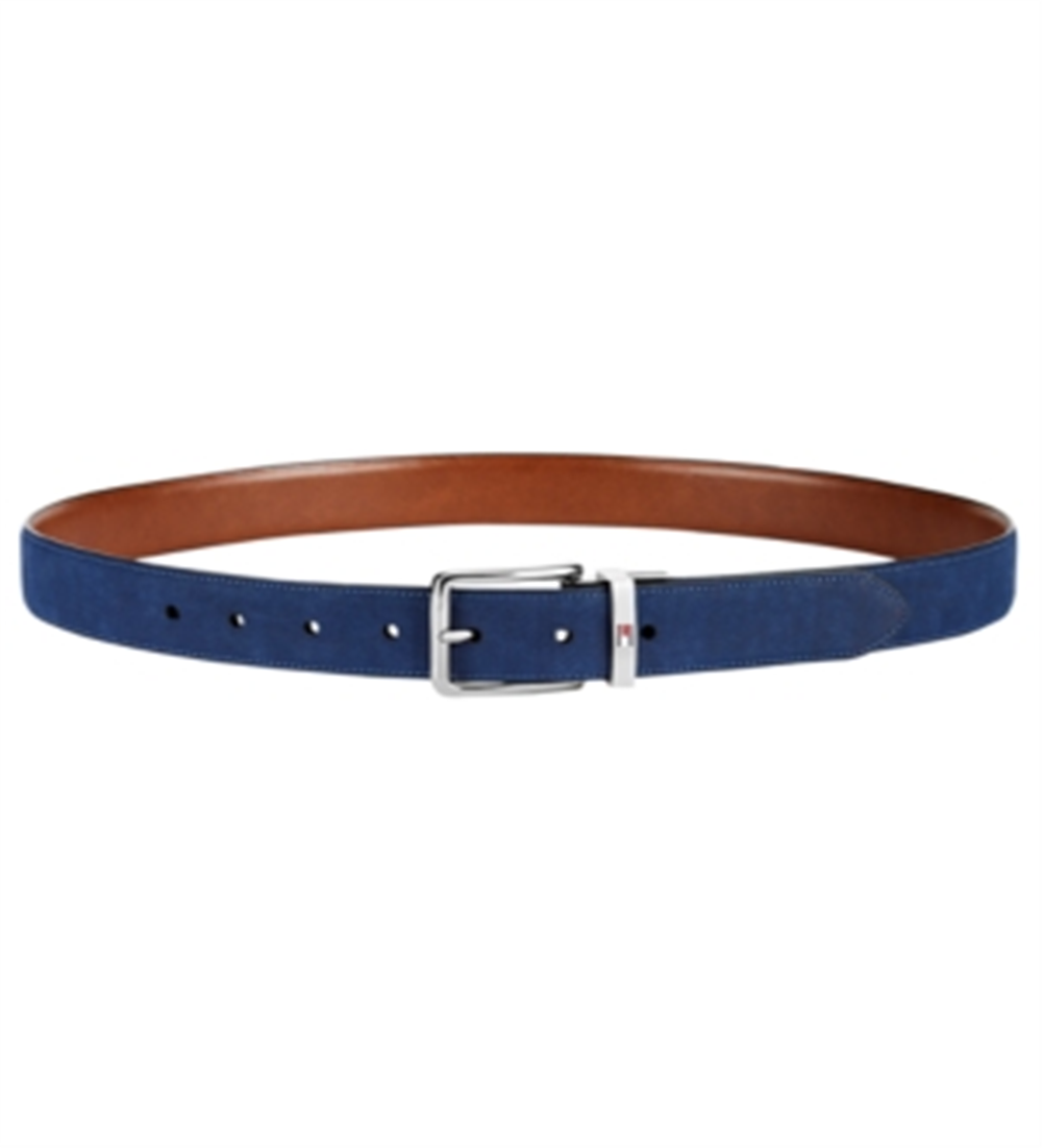 Tommy Hilfiger Cinto reversível elástico masculino azul tamanho 32