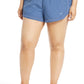 Shorts de corrida Nike Fitness Feminino Azul Tamanho 2X