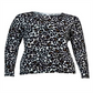 Camisa de linho feminina Charter Club marrom tamanho M