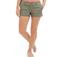 Shorts chino feminino Style &amp; Co, verde, tamanho 4
