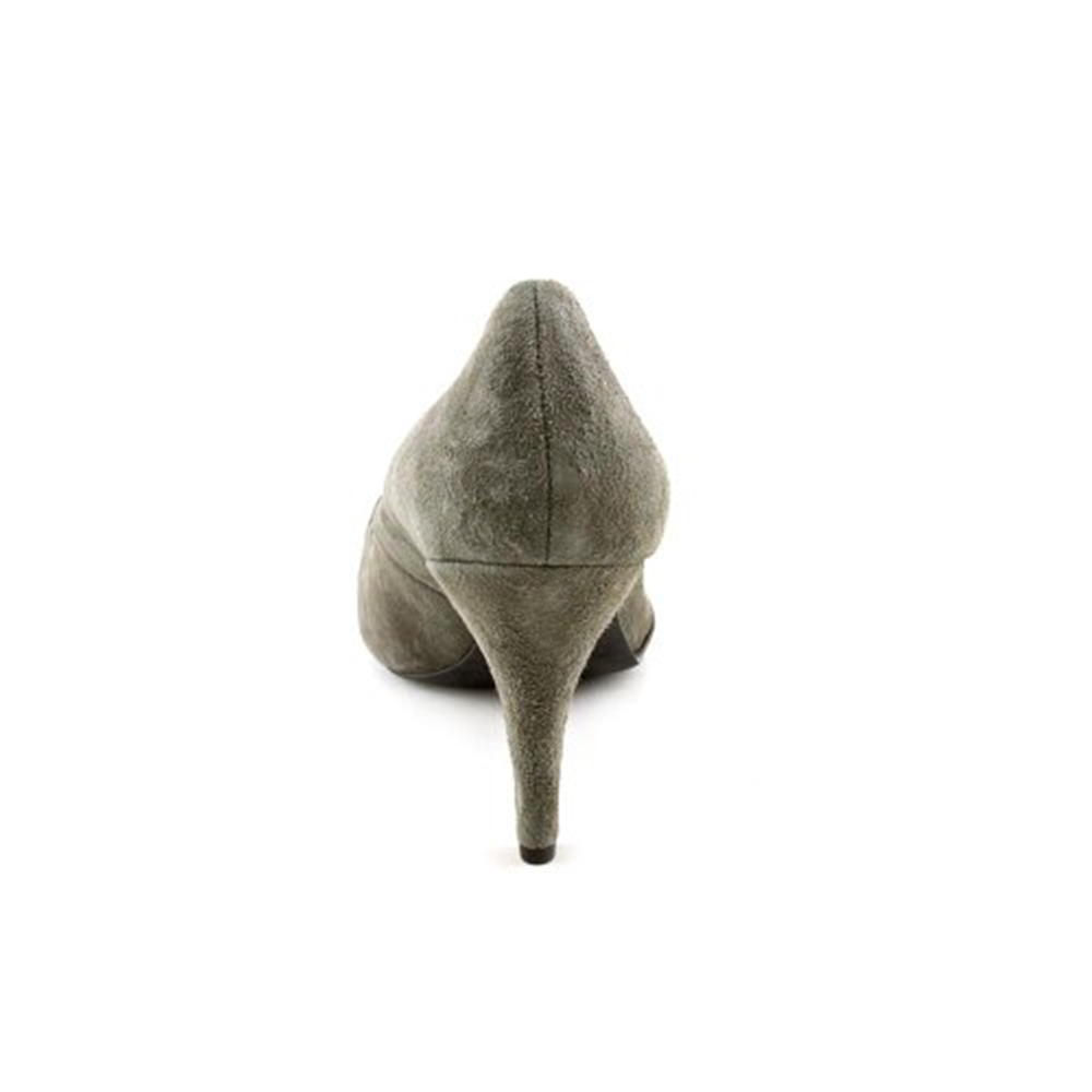 Sapatos plissados ​​de camurça Mona da Style &amp; Co. para mulheres, cinza, tamanho 6M