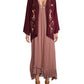 Vestido longo Adella Junior da Free People rosa tamanho pequeno