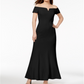 Vestido Calvin Klein Feminino Flare com Zíper e Ajuste Fino Preto Tamanho 2