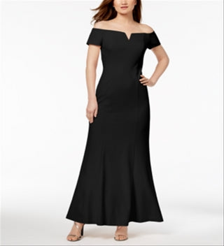 Vestido Calvin Klein Feminino Flare com Zíper e Ajuste Fino Preto Tamanho 2
